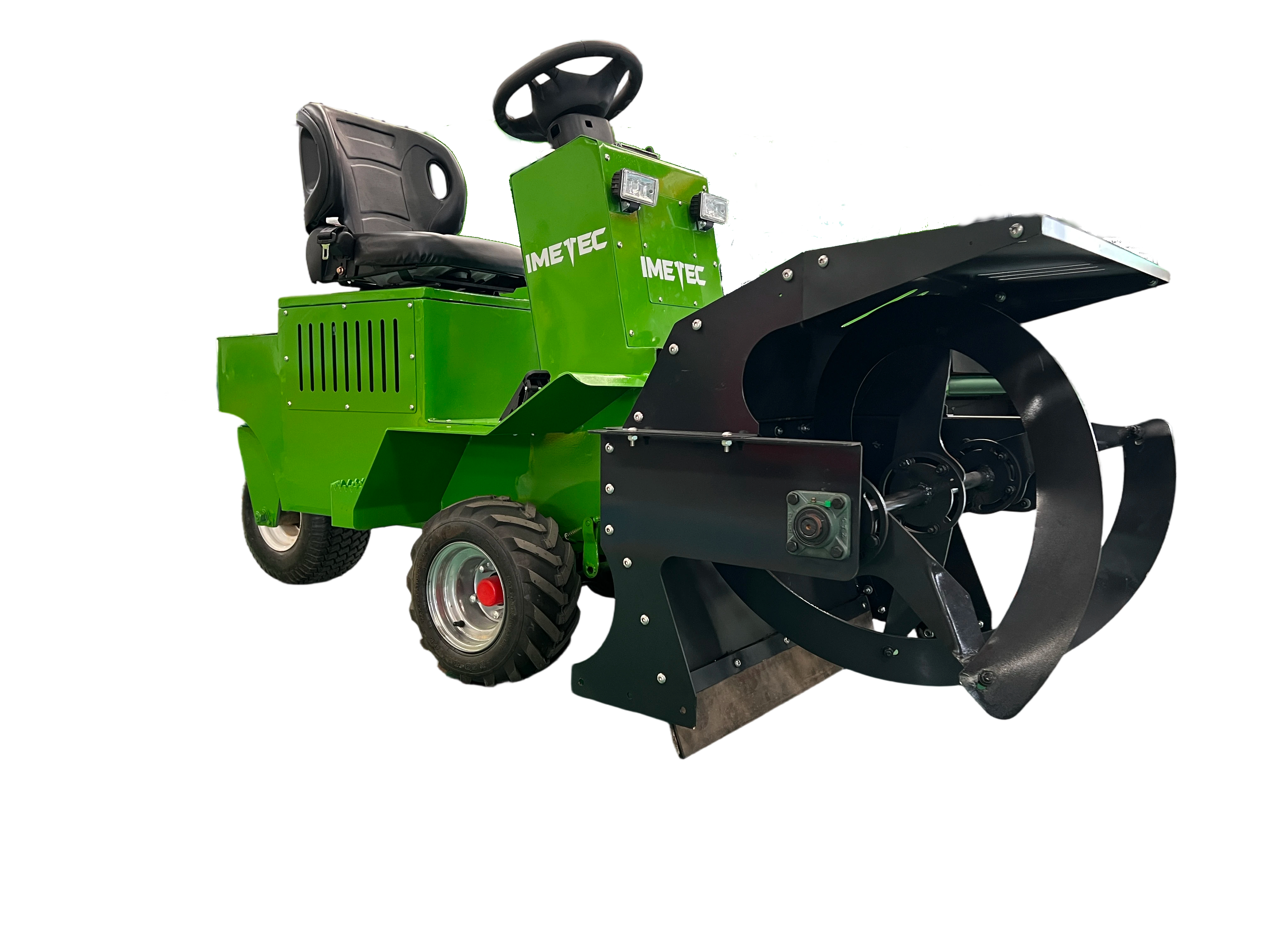 三轮式电动推料车